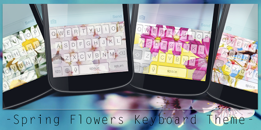 Spring Flowers Keyboard Theme