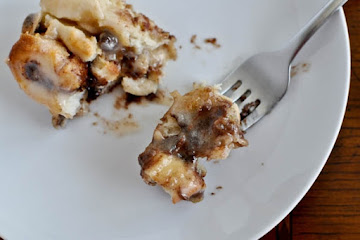 Chocolate Chip Cookie Dough Stuffed Cinnamon Rolls