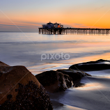 Malibu Sunset by Andy Taber -  