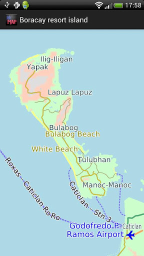 Boracay offline map