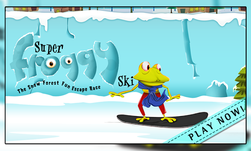 Super Froggy Ski : Snow Fun +