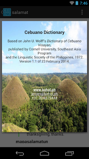 Cebuano-English Dictionary