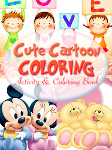 Cute Cartoon Coloring