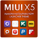 MIUI X5 HD Apex/Nova/ADW Theme v1.6.0