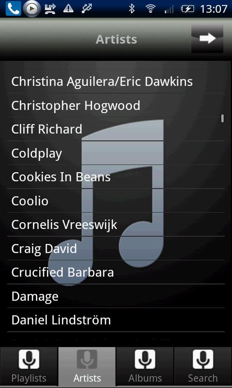 iRemote iTunes &amp; WMP Pro Screen 2