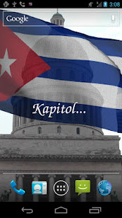 3D Cuba Flag Live Wallpaper(圖2)-速報App