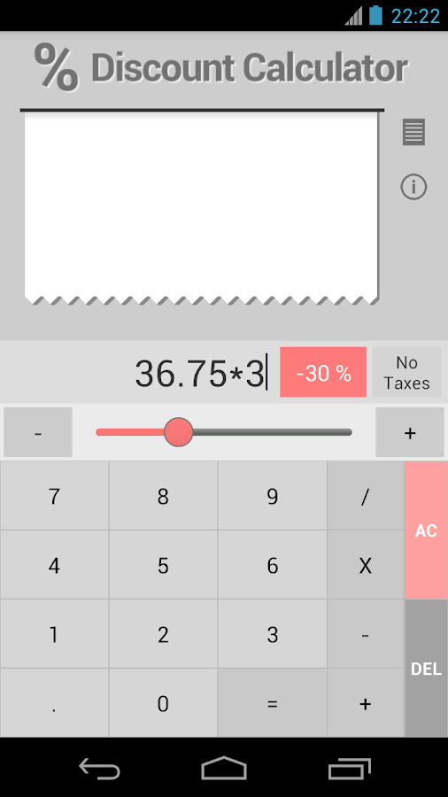 Discount Calculator Android Apps on Google Play