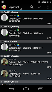 RMC: Android Call Recorder - screenshot thumbnail