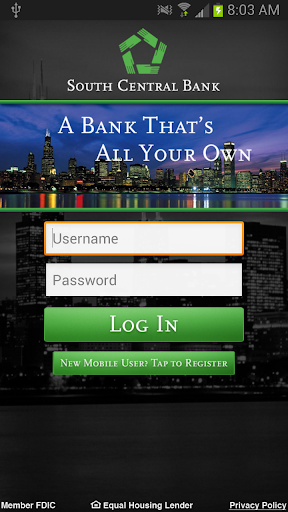 South Central Bank Mobile App