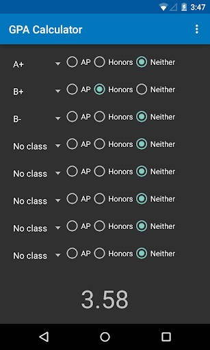 GPA Calculator