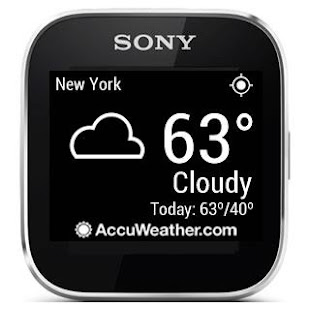 AccuWeather - Sony SmartWatch(圖1)-速報App