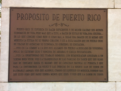 Proposito De Puerto Rico