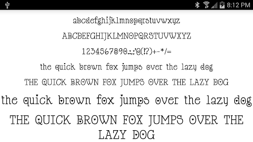 Fonts for FlipFont 50 Hearts