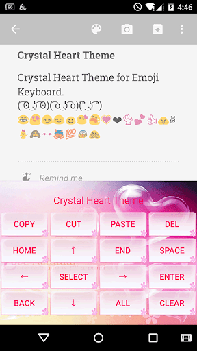 免費下載社交APP|Crystal Heart Emoji Keyboard app開箱文|APP開箱王