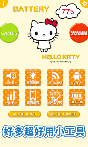 「Hello Kitty節能省電」「清清鬆鬆」 可愛節能♪