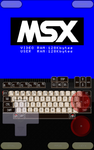 Screenshot 1 fMSX Deluxe - MSX Emulator 5.5.1 APK MOD