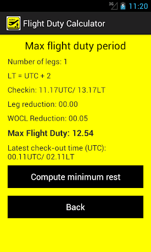 【免費工具App】Flight Duty Calculator-APP點子