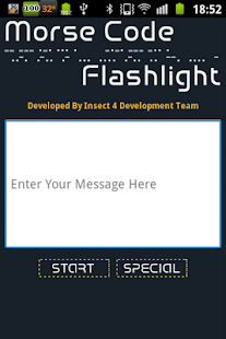 Lastest Morse Code Flashlight ACE APK for PC
