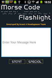 Morse Code Flashlight ACE poster 1