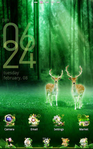 Forest GO LuancherEX Theme