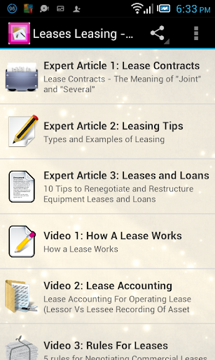 Leases Leasing Guide