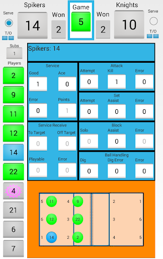 【免費運動App】McStats-VBall Free-APP點子