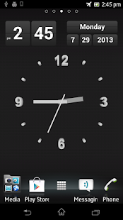 Zitanium Clock Live Wallpaper