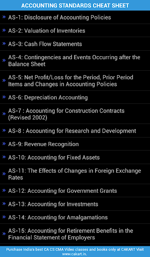 【免費教育App】CAKART Accounting Standard Ref-APP點子