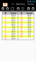 Easy Grade: Half Pts EZ Grader poster 1