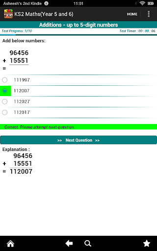 【免費教育App】Key Stage 2(KS2) Maths-Yr 5/6-APP點子