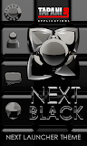 Next Launcher Theme black