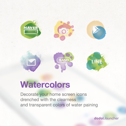 Watercolors dodol theme