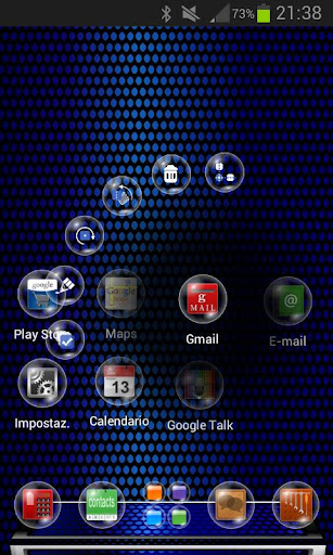 Sphere Next Launcher Theme 3D