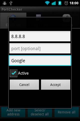 Port checker