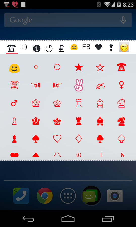 Comment avoir des emoji sur samsung galaxy trend
