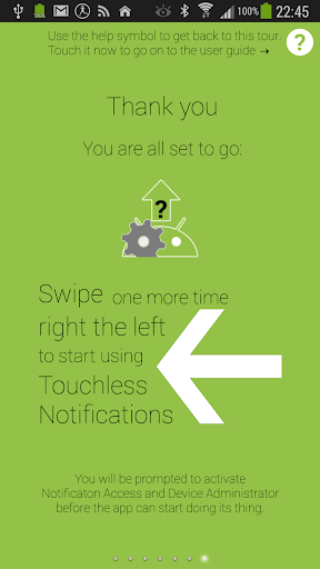 【免費生產應用App】Touchless Notifications Free-APP點子