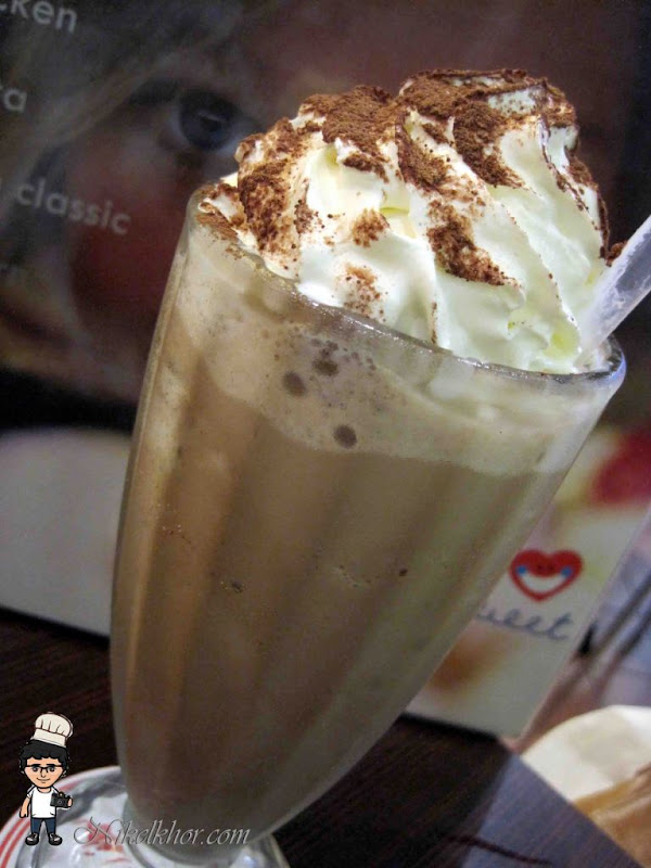 Cappuccino ice blended top