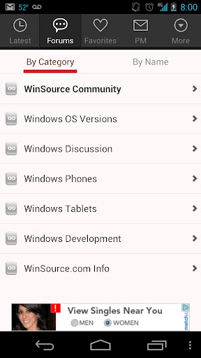 Windows Forums by WinSource