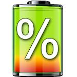 Cover Image of Download show battery percentage 28.0 APK