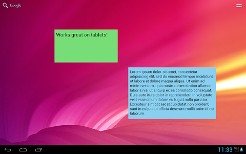 Simple Sticky Note Widget Plus v2.0