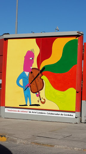 Violinista De Colores