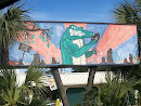 Alligator Mural