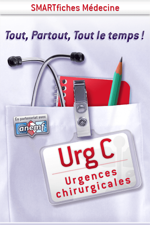 Android application SMARTfiches Urgences Chir Free screenshort