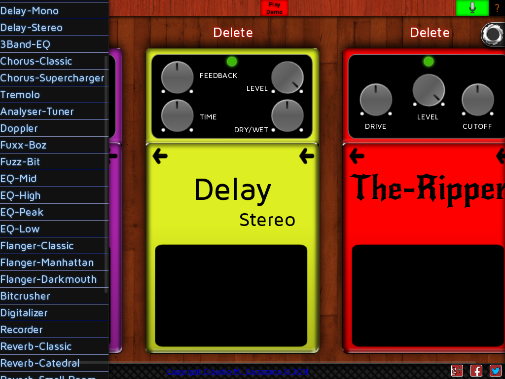 guitar effects software for android