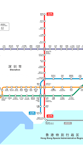 深圳地鐵路線圖