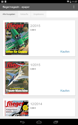 fliegermagazin - epaper