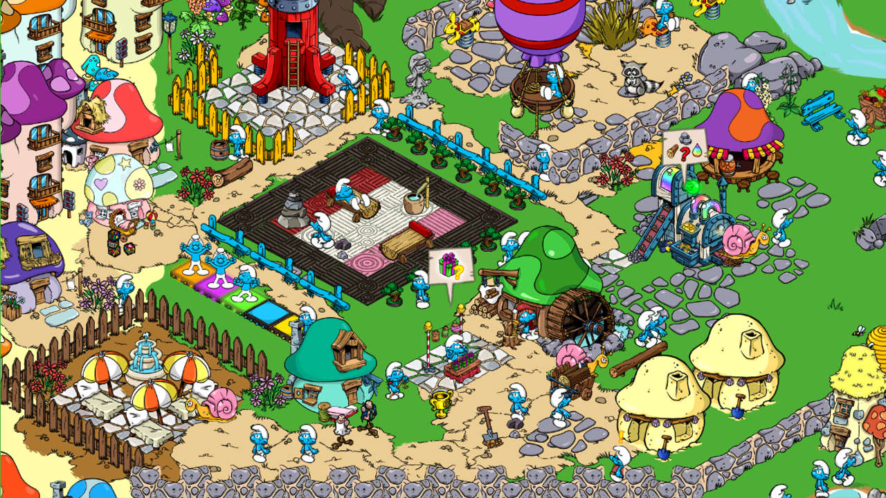 Smurfs' Village - screenshot