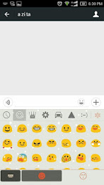 Snowflake Theme-Emoji Keyboard poster 2