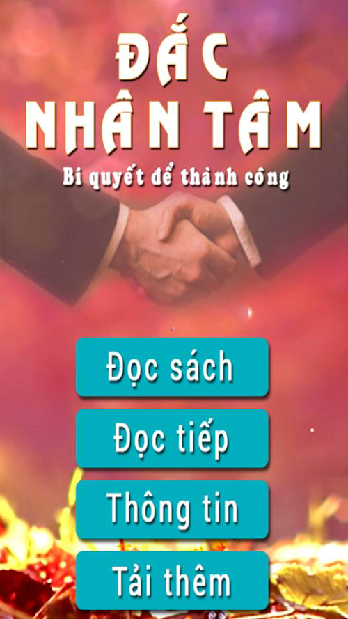 Android application Đắc Nhân Tâm - Bản Full screenshort