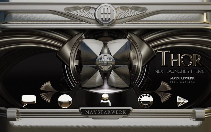 Next Launcher Theme Thor Screen 3